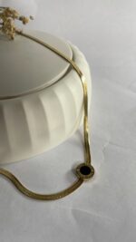 Meera black stud necklace - Image 2