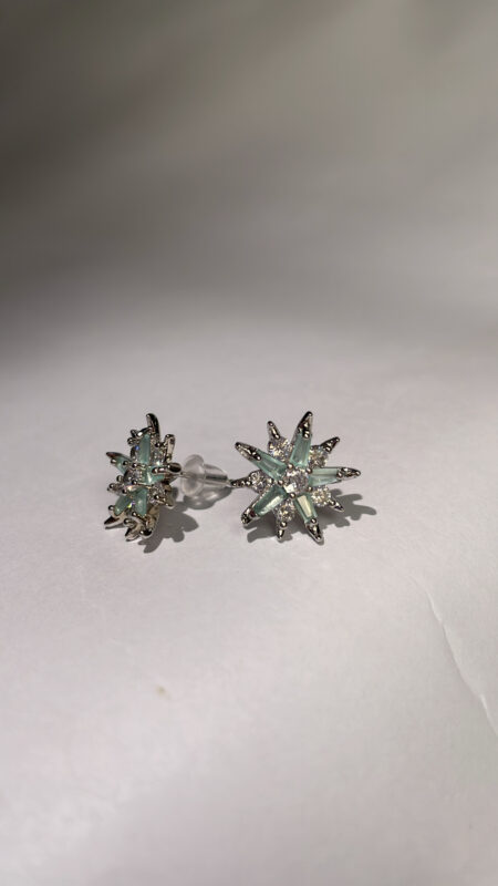 Roshany pistachio earrings