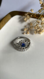 Rina sapphire ring (Adjustable Size) - Image 2